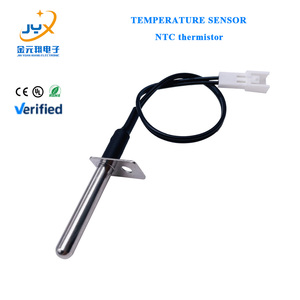 Sensor de termistor NTC tipo brida 200K3950 Sonda de temperatura de proceso prensado con una precisión de 1% - Product Image 1