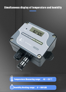 Sensor transmisor de humedad y temperatura, salida analógica, 4-20mA