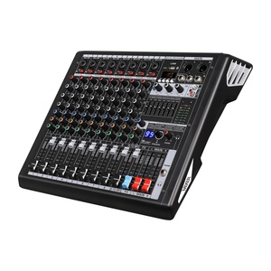 S-<strong>6</strong> Hot Products Professional <strong>6</strong> Channels <strong>Audio</strong> DJ Mixer Built-in 99DSP Effect Two Stereo <strong>Inputs</strong> for Sound System - Product Image 2