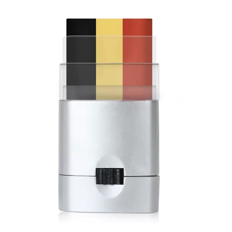 Noir jaune rouge