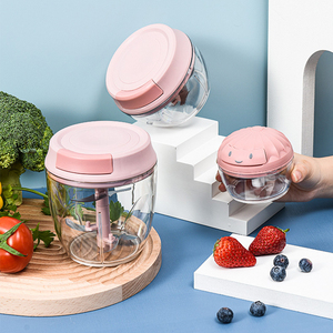 手串拉蔬菜切碎机捣碎器食品肉类蔬菜大蒜切碎机 - Product Image 6