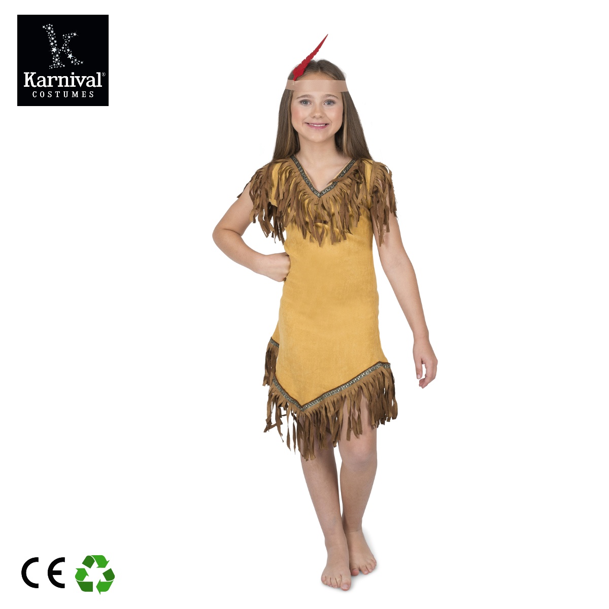 Light Brown Girl 83158 Dress & Headband