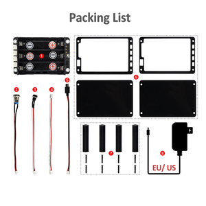 Raspberry Pi USV HAT-Unterstützung Li-Batterie 5V unterbrechung freie Strom versorgung über I2C-Bus Für RPi Modell B. - Product Image 6
