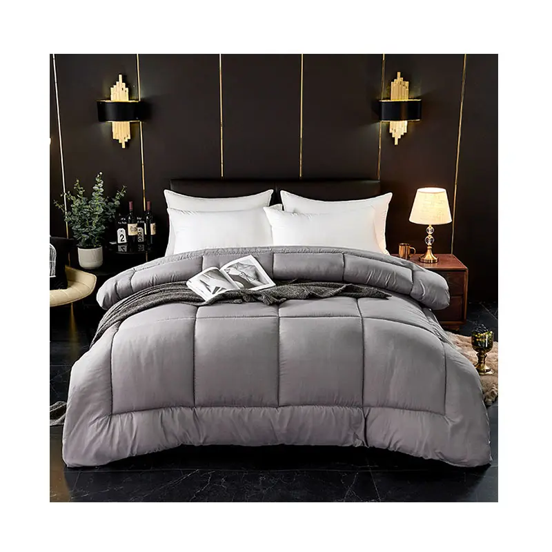 Wholesale multi-colored quilt duvet New Design Bedding Quilts Coverlet for Bedroom Wholesale Super Soft Quilt Set