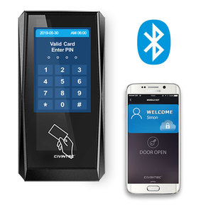 TCP/IP Linux web basierend BLE NFC QR Code smart telefon RFID tür access control system