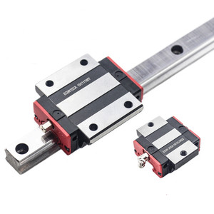 Carril de guía deslizante de movimiento lineal de alta precisión, HGR20, HGR20T460C, para máquinas CNC - Product Image 5