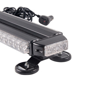สีเหลืองอำพันสีเหลือง42 LED เตือนยานยนต์ฉุกเฉินกระพริบหิมะไถบาร์แสงสองด้าน Strobe แสงที่ปรึกษาการจราจร - Product Image 5
