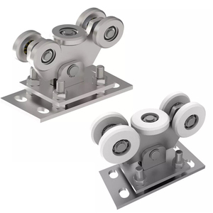 Einstellbarer Edelstahl-Automatisierungs-Cantilever-Schiebetor-Rollstahl-Schienen wagen
