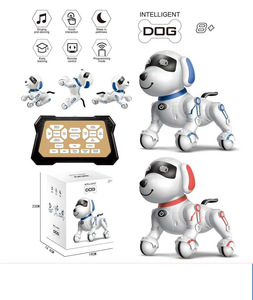 Programmazione del telecomando a infrarossi intelligent pet dog Smart Walking Dancing RC Dog Robot per giocattoli per bambini
