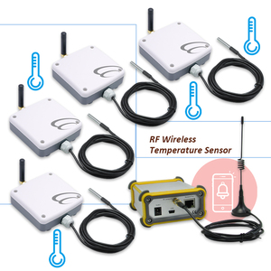 Smart Iot <strong>Temperature</strong> <strong>Sensor</strong> <strong>Wireless</strong> <strong>Temperature</strong> Transmitter 1200 Industrial <strong>Wireless</strong> <strong>Temperature</strong> <strong>Sensor</strong> for Long Distance - Product Image 1