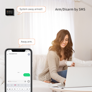<strong>IOS</strong> Android SmartPhone <strong>App</strong> Control Intruder Alarms 4G GSM Wireless <strong>Security</strong> Kit SMS Auto Dial Tuya WiFi Home Alarm System - Product Image 2