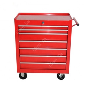 便宜的钢制工具工具盒工具箱，用于工具存储，带 7 个抽屉 - Product Image 1