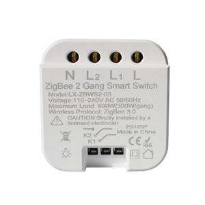 Tuya ZigBee anahtarı, akıllı ev akıllı ses kontrolü, kablosuz uzaktan kumanda düğmesi anahtarı denetleyicisi - Product Image 4