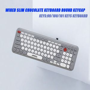 Exquisito teclado ergonómico con cable para oficina K35 botón silencioso película interfaz USB nueva condición para portátiles Mac PC Gateron Axis - Product Image 4