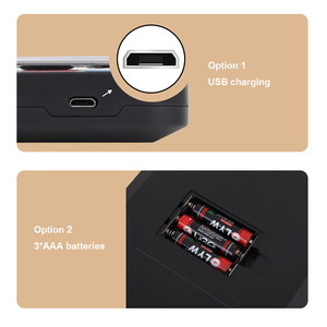 Chang Xie akıllı mutfak terazisi ayarlanabilir otomatik pil LED çift ölçekli PLATFORM gıda ölçeği - Product Image 3