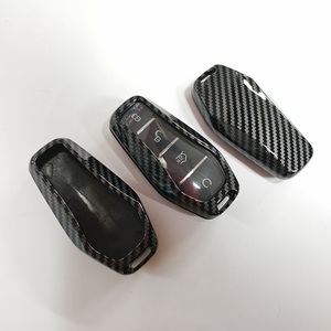2025新しいカーボンABS車のリモートキープログラミングトランスポンダーケースプロテクターBYD Atto 3 Han Tang Qin S6用カバー - Product Image 2