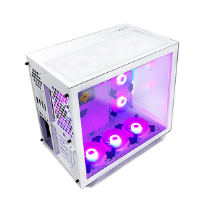 Choiyan nuova custodia per PC da gioco M-ATX/ITX Computer Desktop custodia panoramica vista mare camera USB 3.0 interfaccia - Product Image 5