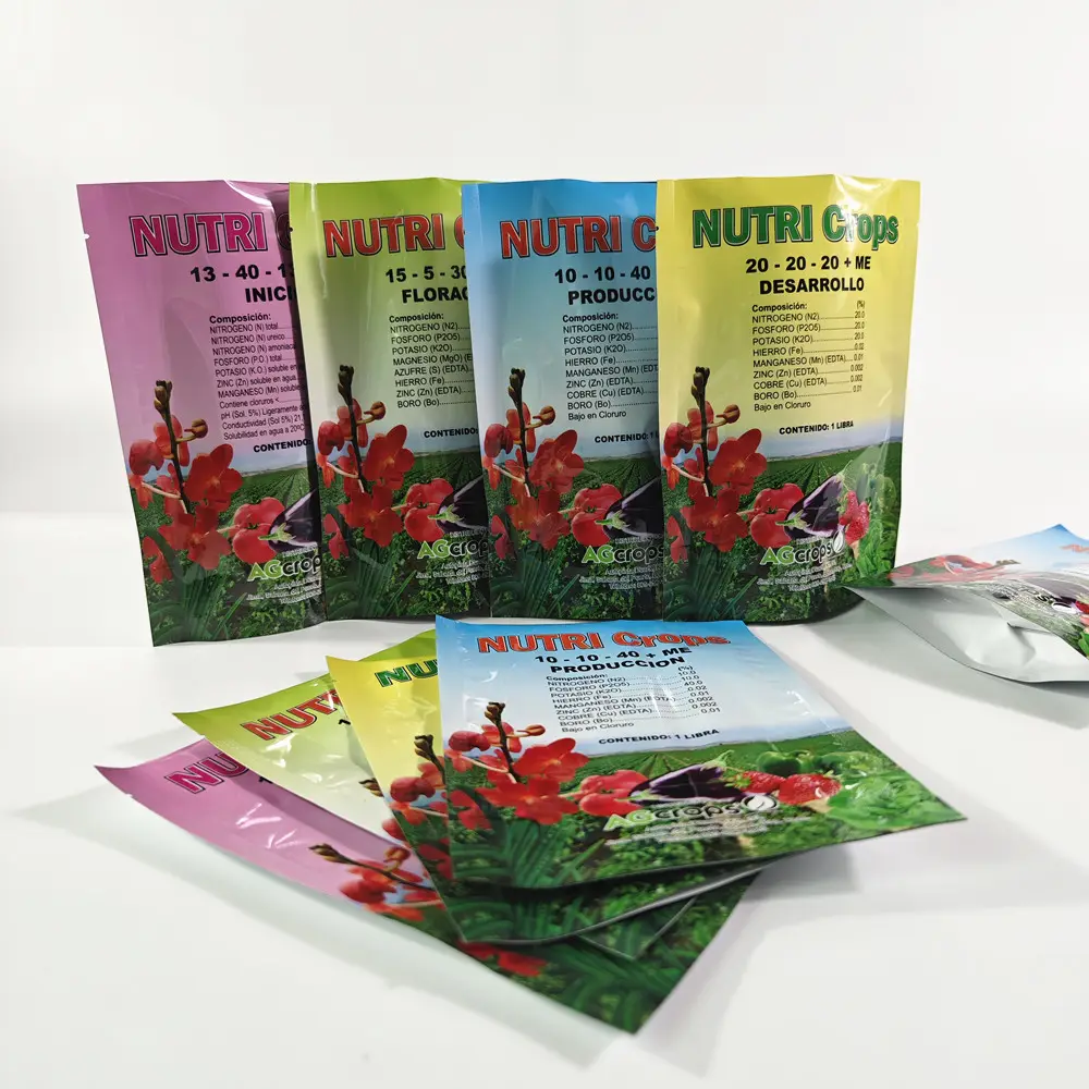 トウモロコシ種子用のカスタマイズされた生分解性カラースタンドアップアルミホイルポーチ印刷ラミネートプラスチック植物種子包装袋