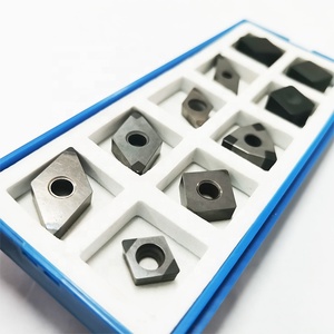 Diamond PCD CBN VCGT110302 VCGT110304 VCGT160402 VCGT160404 CNC Insert <strong>PCBN</strong> Tip Lathe <strong>Cutter</strong> Turning Tools VCGT Blade - Product Image 1