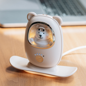 Yeni 2 1 Mini sevimli Pet el ısıtıcı taşınabilir USB şarj hazinesi bebek giriş çıkış şarj edilebilir ısıtıcıları mobil güç ısıtıcı - Product Image 3