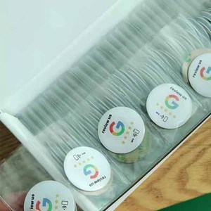 Cá nhân hoá tùy chỉnh chất lượng cao màu đen programmable13.56mhz 213 chip NFC <span class=keywords><strong>Epoxy</strong></span> Logo dán/nhãn/<span class=keywords><strong>Tag</strong></span> không thấm nước 20 mét - Product Image 6