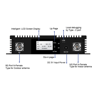 ATNJ Digital Customized Dual band GSM 900MHz Selective Digital Band <strong>WCDMA</strong> 2100MHz Repeater Booster with WIFI control - Product Image 5