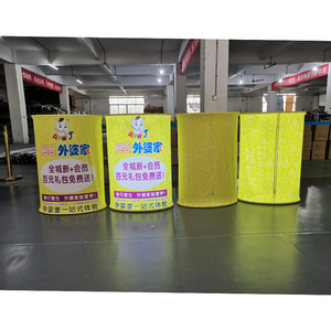 定制弹出式柜台可折叠桌子贸易展铝贸易展桌子展示架弹出式摊位桌子吧台柜台 - Product Image 4