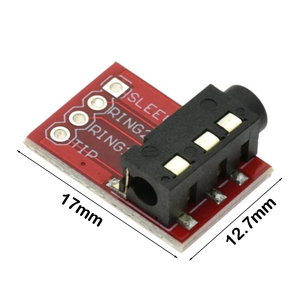 3.5mm sedile Audio MP3 Stereo cuffie Video microfono interfaccia modulo Breakout scheda connettore di espansione 3.5mm Jack - Product Image 5