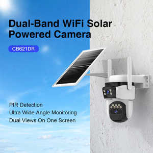 Cb621dr 6 milyon piksel çift Lens açık WiFi güneş güvenlik kamera gece görüş renk hareket algılama Alarm düşük PTZ bulut - Product Image 2