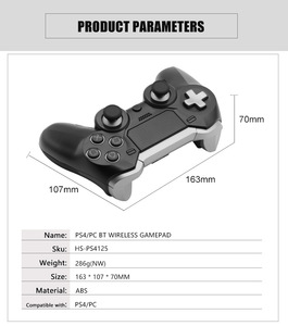 Controlador de juegos portátil ps4 controlador joystick para Pc Juego Controladores inalámbricos Joystick con o sin logotipo - Product Image 6