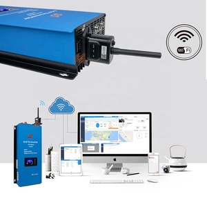 <span class=keywords><strong>MARS</strong></span> Rock 2000W 230/240V MPPT hai giai đoạn tinh khiết sine Wifi Micro Mini Kit Máy phát điện tuabin gió giới hạn trên lưới Tie điện biến tần - Product Image 3