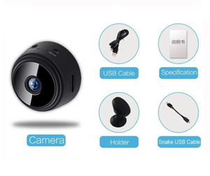Schlussverkauf A9 Minikamera 1080p HD Auflösung Super WLAN Heimsicherheit CMOS-Sensor Speicher für Speicherkarte H.264 Video-Kompression - Product Image 6