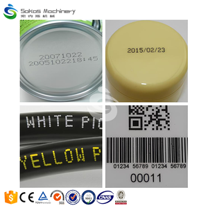 Hochgeschwindigkeits-Aluminium-Dosen-Tinten strahl drucker-Automatische Datums-/Chargencode-Druckmaschine für Getränkedosen mit CE/FDA-Zertifizierung - Product Image 5