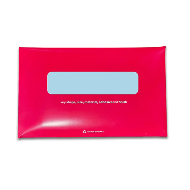 Özel baskı dayanıklı olmayan bükülebilir sert a4 karton kağıt belge postacı zarfı kalp şeklinde açık pencere