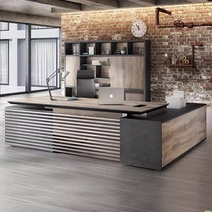 Intelligent Electric Lift <strong>Computer</strong> <strong>Desk</strong> Boss President Large <strong>Desk</strong> <strong>Simple</strong> Modern Office Workbench Elevating Executive <strong>Desk</strong> - Product Image 1
