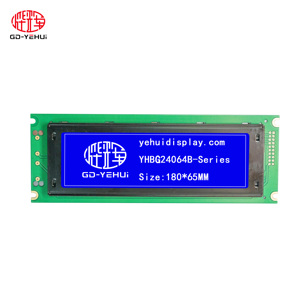 Di grandi dimensioni COB 240*64 caratteri 180*65MM modulo LCD Display con colore blu nero verde e grigio per la fabbrica - Product Image 4