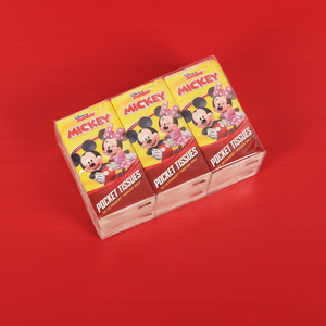 メーカー個別ブランドポケットティッシュバージンウッドパルプロングパックポケットティッシュ3ply4plyミニハンカチティッシュ