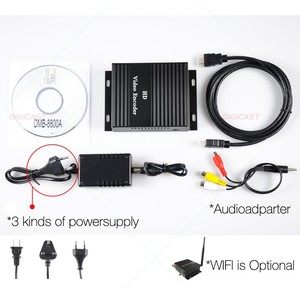 DMB-8900A IPTV 1080P H265 HLS HTTP RTSP RTMP UDP Encoder VGA <strong>Video</strong> Encoder - Product Image 4