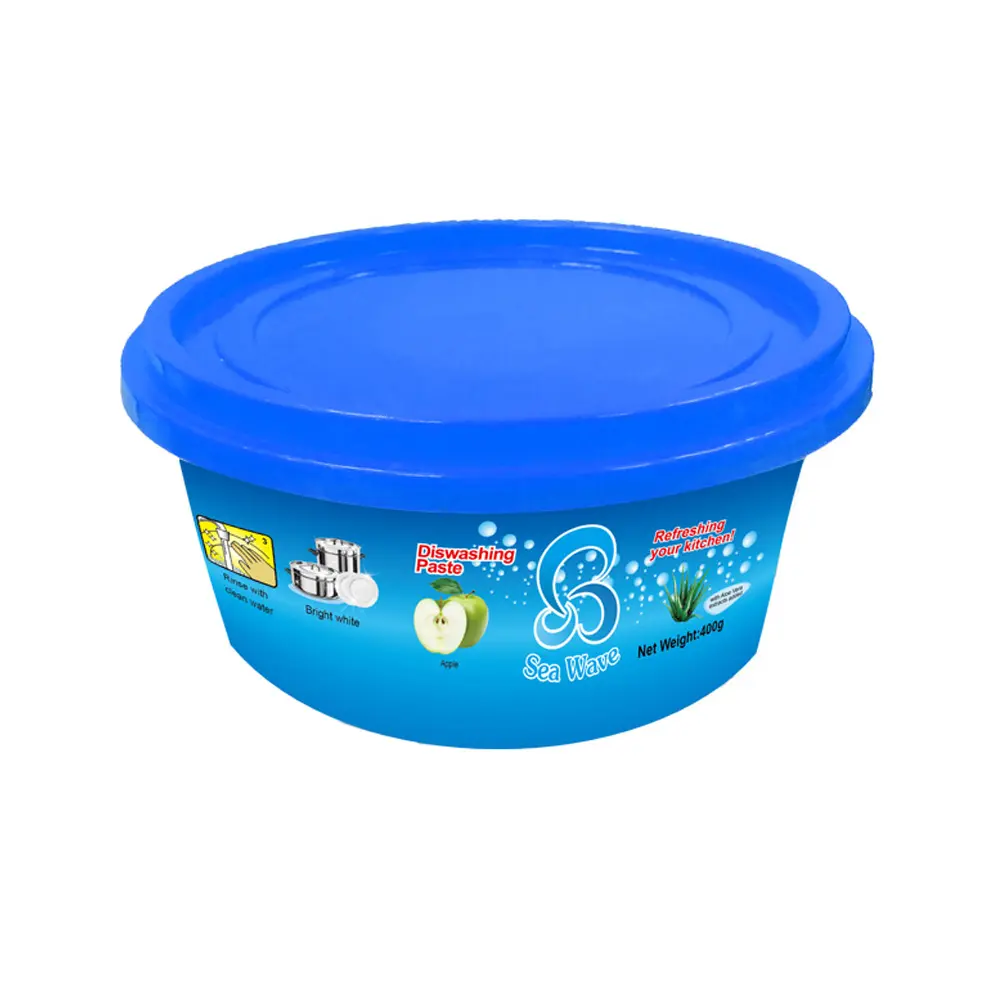 Honghui nuovo di marca nome lavastoviglie detergente detersivo per piatti di pasta di pulizia detersivo