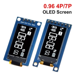 TZT Display OLED da 0.96 pollici modulo LCD 4pin/7pin 64 x128 SSD1107 LCD modulo schermo verticale OLED da 0.96 "per Arduino - Product Image 3