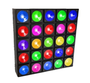 超高輝度25x30wLedマトリックスパネルブラインダーコブLed Dmx 5x5 4in1RGB Ledピクセルマトリックスライト - Product Image 1