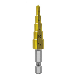 <span class=keywords><strong>3</strong></span>件/套钛台阶钻头Hss 4241电动工具高速钢孔切割机木材金属钻孔<span class=keywords><strong>3</strong></span>-12毫米4-20毫米