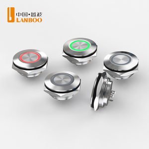 LANBOO 22mm serie QC Mini tattice interruttore a pulsante preciso 0.3A istantaneo single-open, <span class=keywords><strong>design</strong></span> compatto, durevole