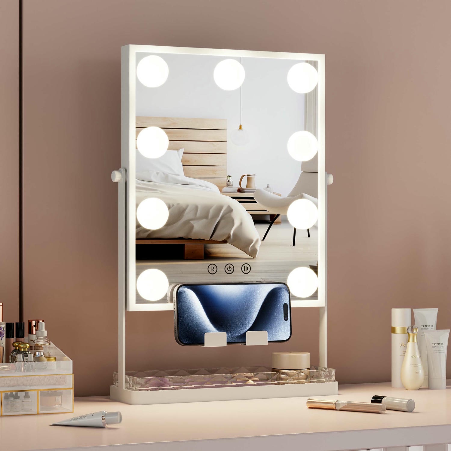 DP331-S Bulb Vanity Mirror