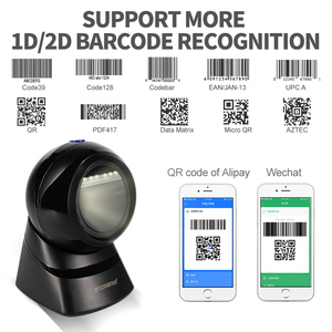 Xincode Omnidirectional Barcode Scanner <strong>QR</strong> <strong>Code</strong> Desktop Bar <strong>Code</strong> Reader for Supermarket - Product Image 2
