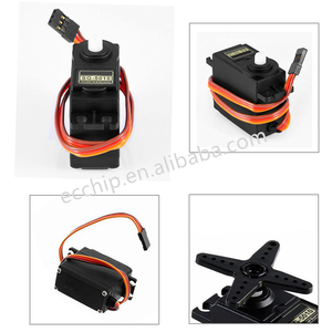SG-5010 360 derece sürekli rotasyon Servo yüksek tork Metal Servo Robot modeli aksesuarları Servo Motor SG-501