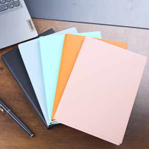 Blocco note per taccuino personalizzato A5 con copertina morbida stampato Logo del marchio contabile Planner cartoleria in pelle - Product Image 4