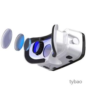 2025 VR гарнитура совместима с iOS/Android 3D очки виртуальной реальности с дистанционным управлением регулируемые VR Box 3D очки - Product Image 3