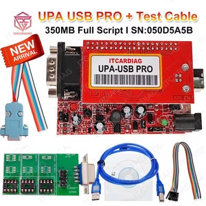 メインユニット2024 UPA USB PRO V1.3テストケーブル付SN:050D5A5B ECUチップトンニングフルスクリプトUpa Usbプログラマー - Product Image 3