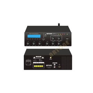 קומפקטי 2 אזור 180w מגבר מיקסר PMS-218D bt5.0 מגבר פונקציה